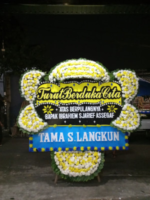 Papan Bunga Duka di Cicalengka